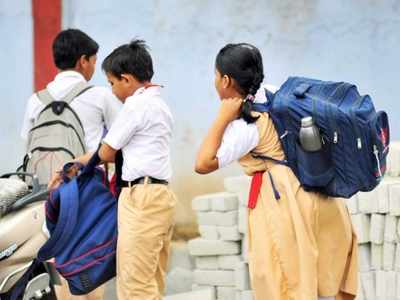 Government caps school bag’s weight at 10% of kid’s