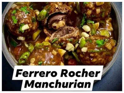 Chocolate Manchurian goes viral, netizens are angry