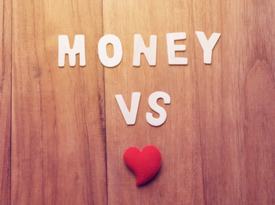 Zodiac signs who are more likely to choose love over money