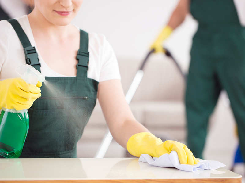 Amid the pandemic, demand for professional cleaning services surges - Times  of India