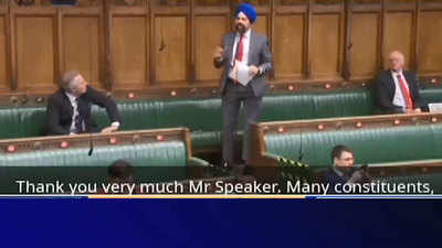 Labour MP Tanmanjeet Singh Dhesi rakes up farmers' protest in the House of Commons
