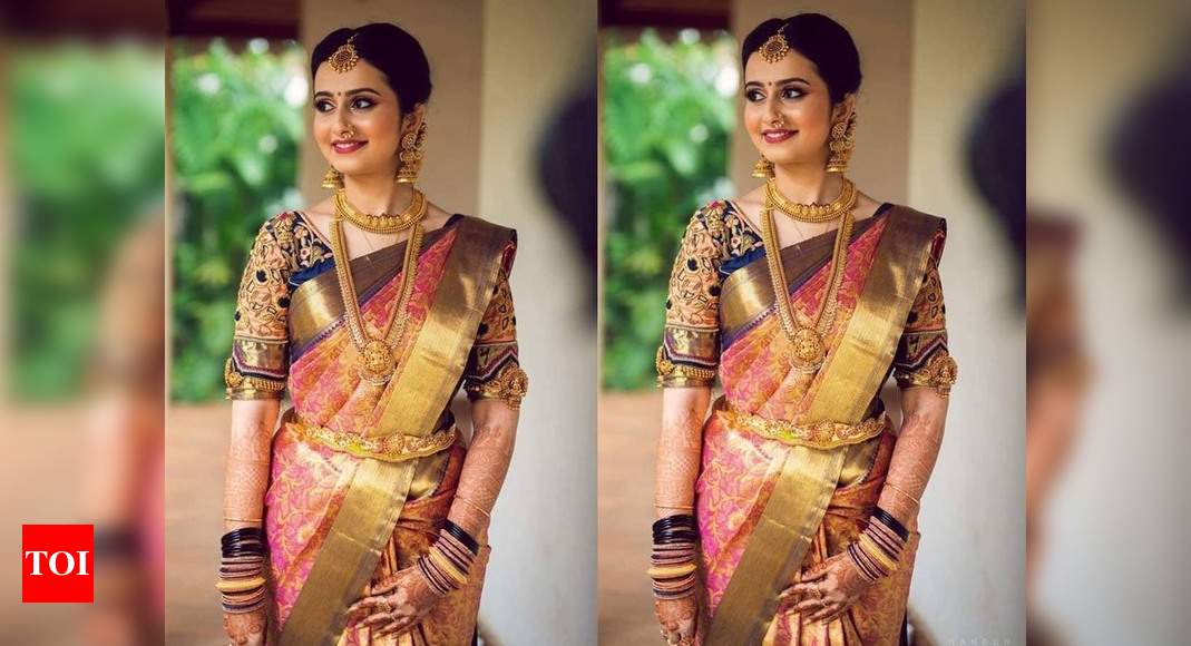 DD Neelakandan looking beautiful in a yellow silk saree! | Fashionworldhub