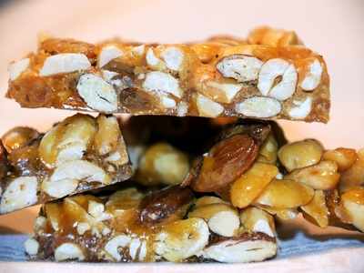 Peanut chikki packs that you would love to try this winter
