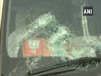 J P Nadda's convoy attacked in Bengal, BJP leader says state has slipped into 'goonda raj'
