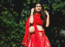 Fatima Sana Shaikh's bright red lehenga is perfect for minimalistic brides!
