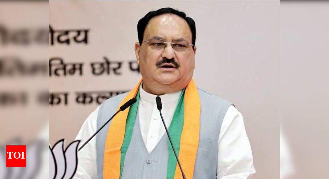 JP Nadda to visit Tamil Nadu to equip BJP for polls | Chennai News ...
