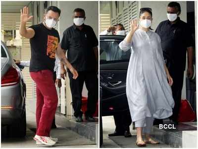 Mom-to-be Kareena Kapoor Khan opts for simple casuals as she steps out for  a routine check-up with husband Saif Ali Khan - view photos | Hindi Movie  News - Times of India