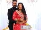 Actor Saranya Anand and husband Manesh Rajan groove to Bollywood beats