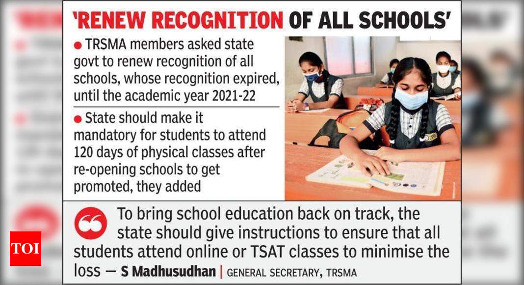 Trsma To State Extend Academic Year Till July 2021 Hyderabad News Times Of India