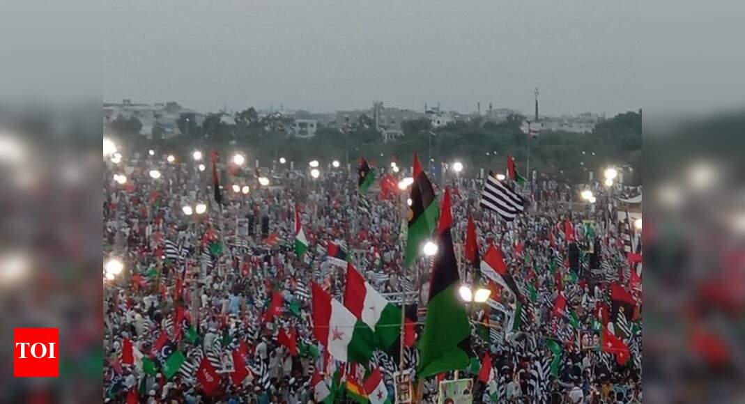 Pakistan opposition leaders arrive in Lahore for anti-govt rally ...