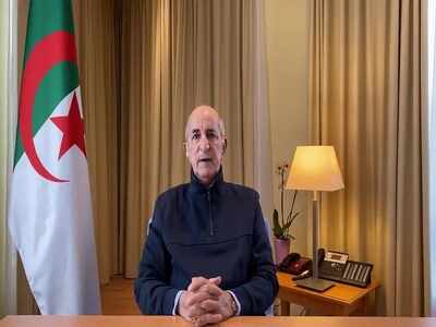 Algeria president makes first appearance since hospitalisation