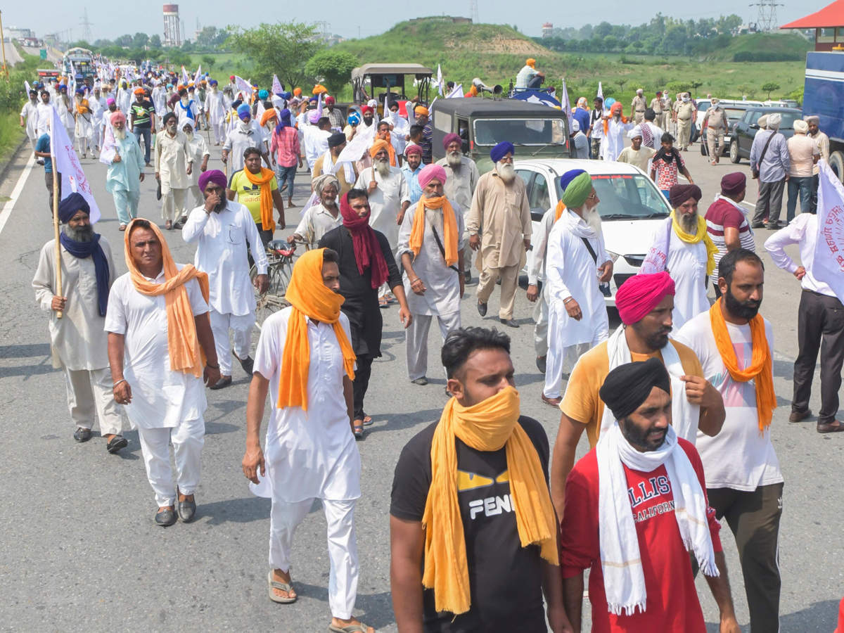 Farmers Plan Protest Outside Ghaziabad Dm Office Ghaziabad News Times Of India