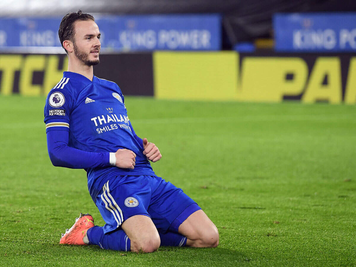 James Maddison Shines As Leicester City Thump Brighton Hove Albion Football News Times Of India