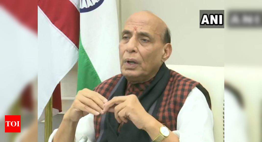 Rajnath Singh on Ladakh row: Indian forces fought PLA with utmost bravery, forced them to go back | India News – Times of India