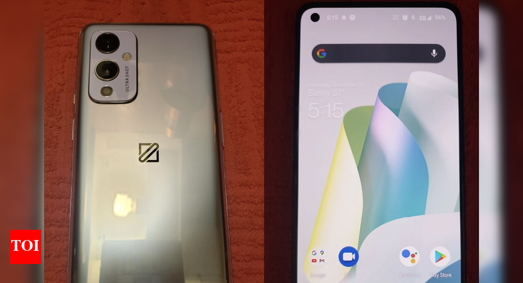This may be the first look of oneplus 9 - times of india