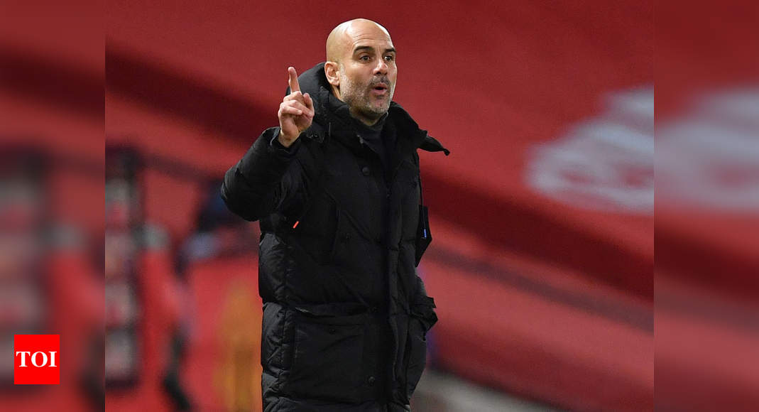Guardiola wants Man City fit and firing for Gladbach test | Football News - Times of India