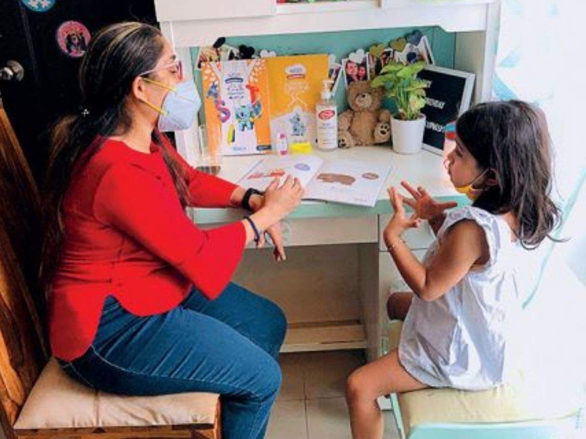 Bengaluru: With preschools closed, parents bring tutors home | Bengaluru  News - Times of India