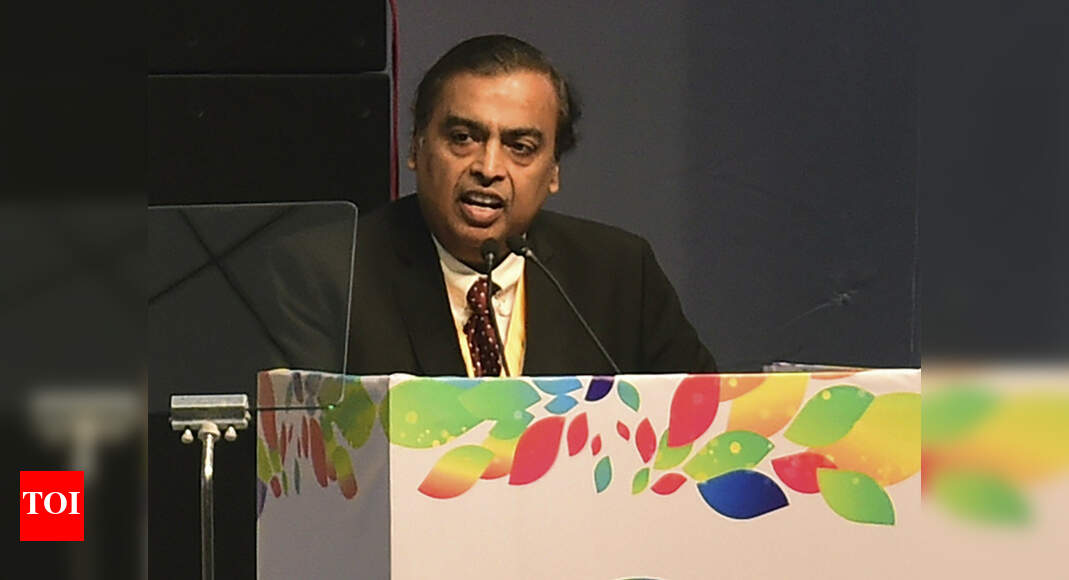 India will grow to be among top 3 economies in two decades: Mukesh Ambani – Times of India