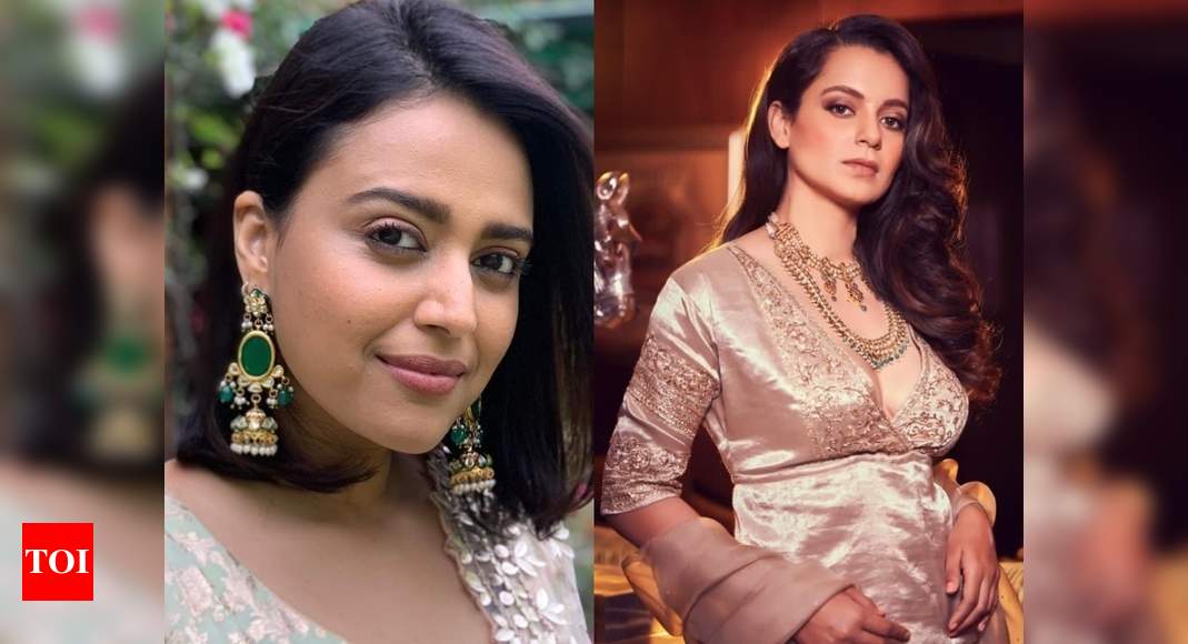 Swara Bhaskar Opens Up About Kangana Ranaut: A Great Actor Isn't ...