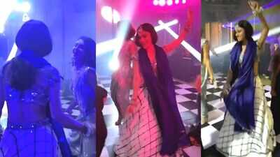 Mouni Roy dances to Salman Khan's song at Punit-Nidhi's wedding reception; video goes viral