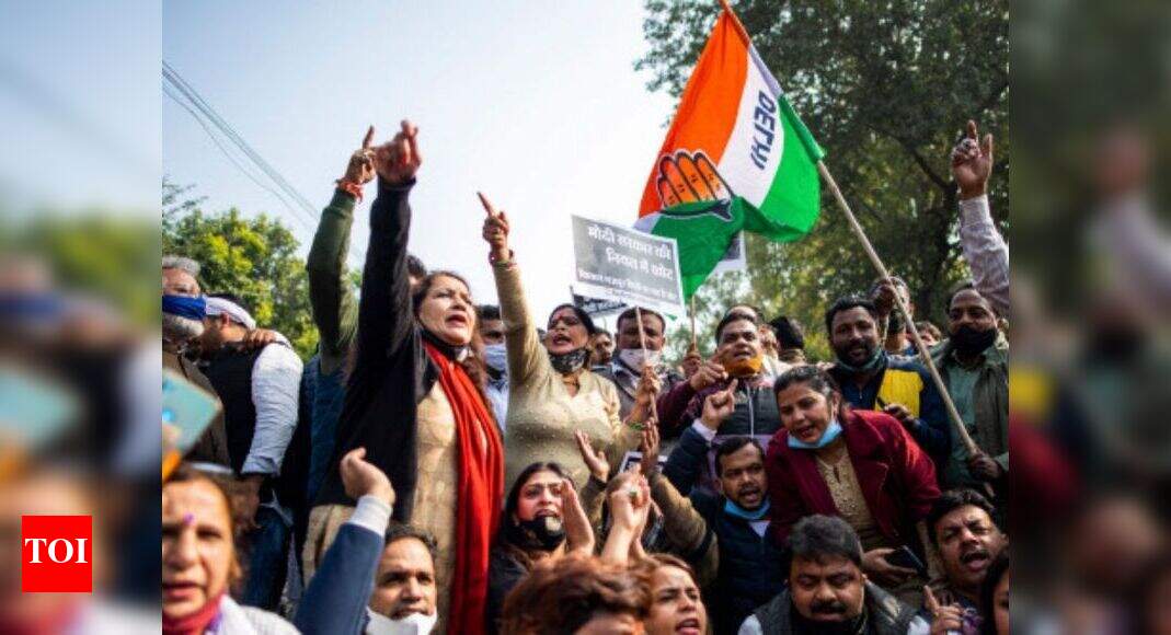 Farmers Protest Delhi Congress Protests Near Bjp Headquarters Delhi Farmers Protest Delhi Congress Protests Near Bjp Headquarters Delhi