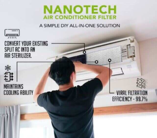 Filter claims to turn split AC into airpurifier for Rs 750 Filter claims to turn split AC into airpurifier for Rs 750