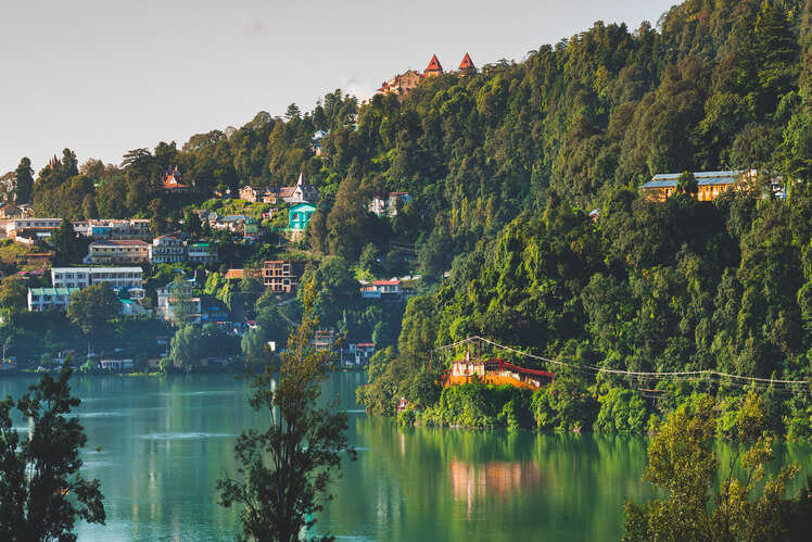 Enjoy a boat ride at the Naini Lake