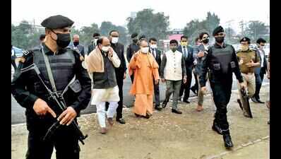 Allahabad: Yogi Adityanath asks BJP leaders to help people sort out ...