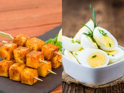 Is it healthier to have eggs and paneer together?