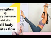 Strengthen and tone your core with this full-body Pilates flow