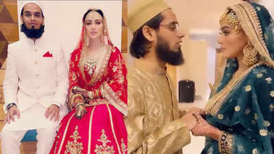 Sana Khan says she prayed for a husband like Anas Saiyad for years; adds, she doesn't care about trolls as she finds her husband 'good looking'