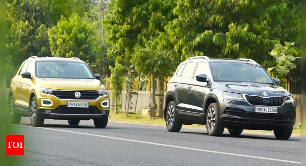 Volkswagen T-Roc v Skoda Karoq: Classy clash within family – Times of India