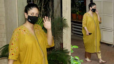 Kareena Kapoor Khan's latest look is all about comfortable maternity fashion!
