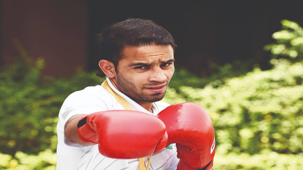 Amit Panghal clinches gold in flyweight boxing, wins his second CWG medal -  Hindustan Times