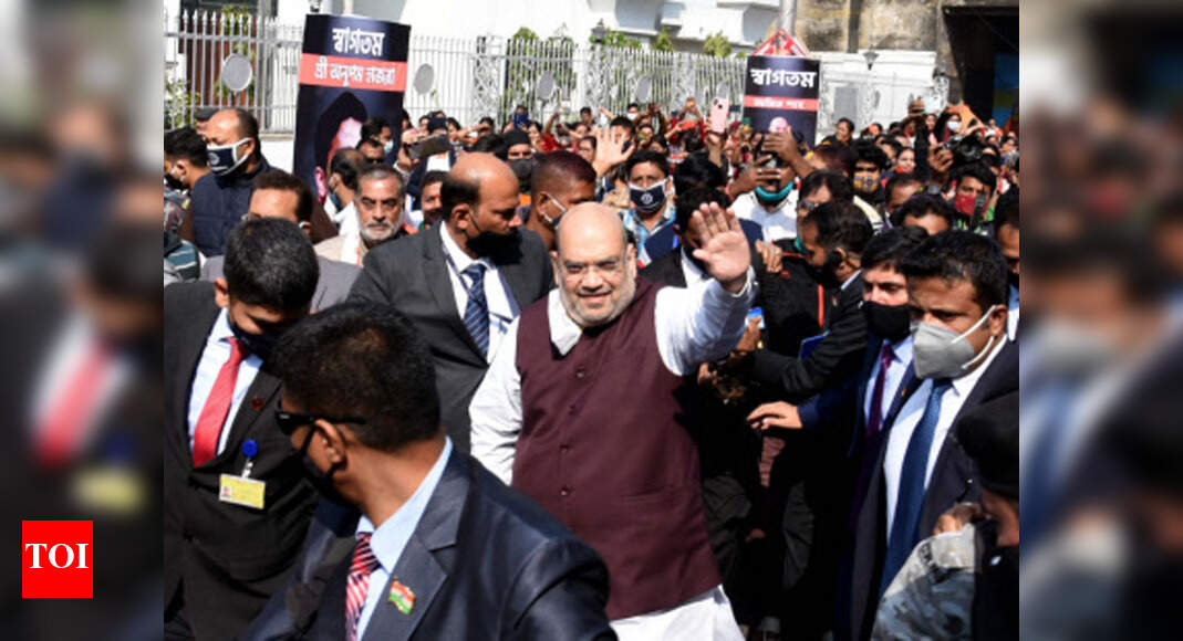 Amit Shah meets NIA officers in Kolkata, reviews crackdown on terror modules | Kolkata News - Vimarsana News