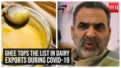 Ghee tops the list among dairy exports worth Rs 554 crore during COVID-19