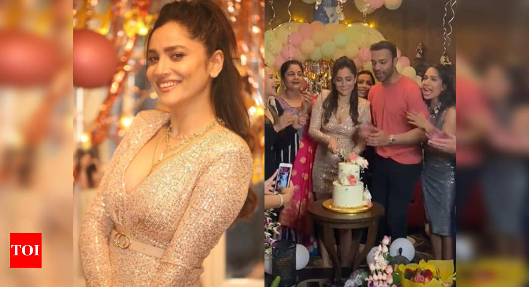 Ankita Lokhande Parties Hard With Beau Vicky Jain And Friends On Her Birthday Shares Glimpse In