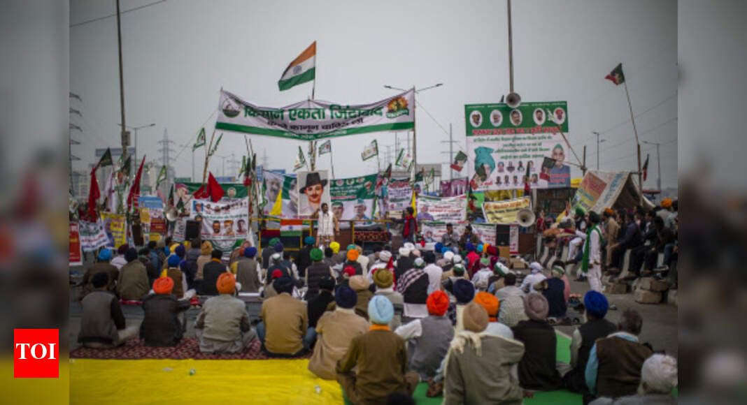 Farmers hunger strike Farmers start daylong 'relay' hunger strike