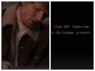 Ed Sheeran teases new music as a Christmas present to all fans