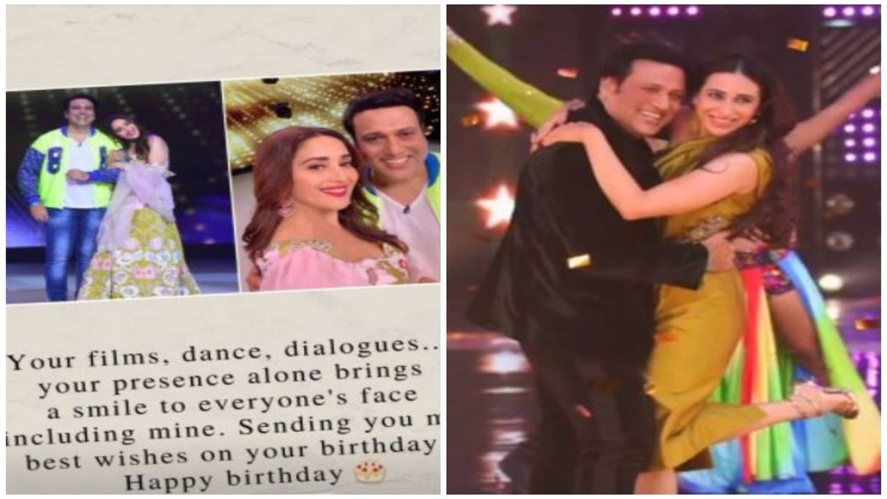 Karisma Kapoor wishes Govinda on his 60th birthday by sharing this