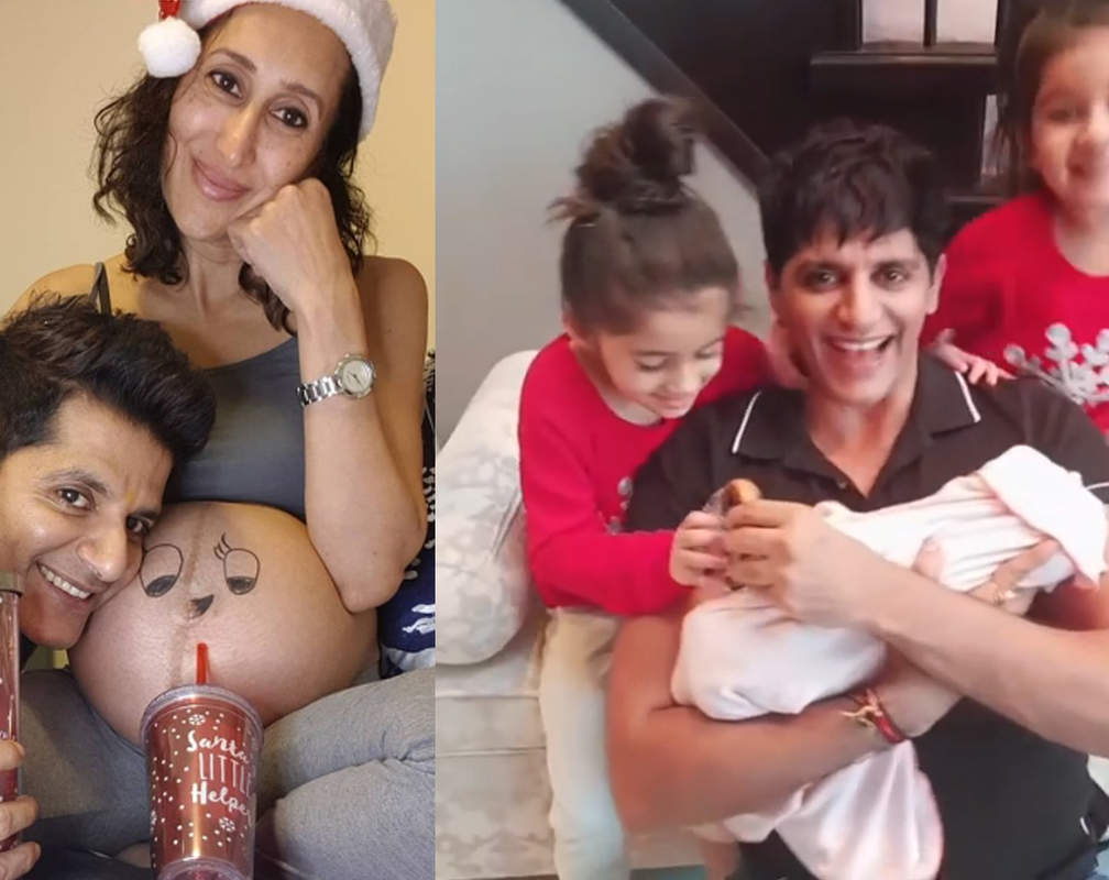 
Karanvir Bohra and wife Teejay Sidhu welcome their third child and it's a cute little girl!

