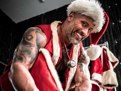 Dwayne Johnson turns 'Dwanta Claus' for Christmas episode of Krasinkis's 'SNG'