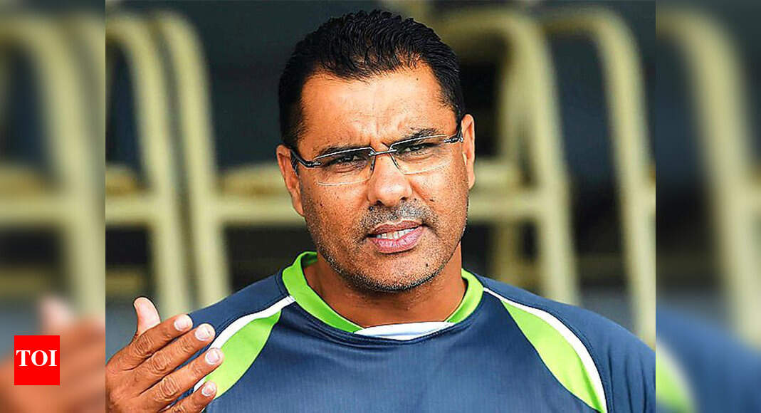 Waqar Younis to return home after first Test against New Zealand Cricket News Times of India