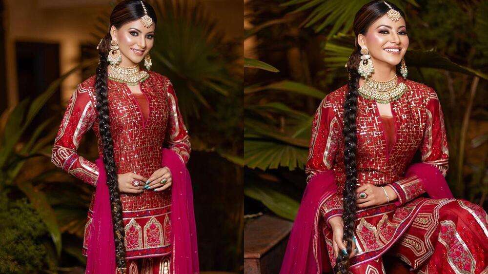 Urvashi Rautela Pulls Off A Long Gutt Inspired By Aishwarya Rai's Look In  'Hum Dil De Chuke Saman' | The Times of India