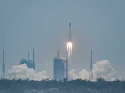 China's new space carrier rocket successfully launches five satellites on its maiden flight