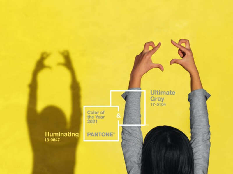 These two colours ‘together’ are Pantone colour of the year 2021