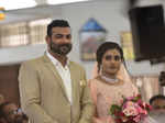 Malayalam actress Roshna Ann Roy ties the knot with Kichu Tellus