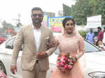 Malayalam actress Roshna Ann Roy ties the knot with Kichu Tellus