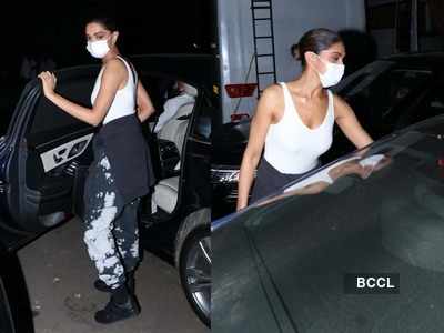 Photos: Deepika Padukone teams a tank top with cool pants as she gets snapped in the city
