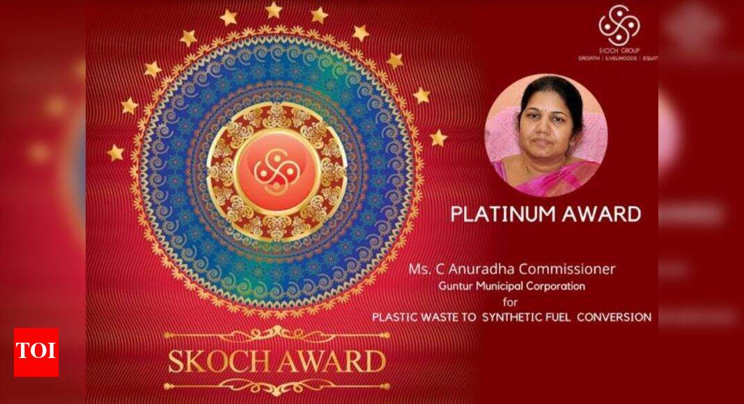 GMC bags prestigious Skoch platinum award | Visakhapatnam News - Times of India